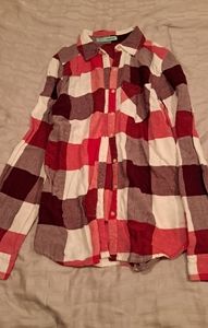 Maurices flannel plaid shirt